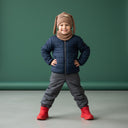 Czapka zimowa dla chłopca. Piesek. Uszy. Polar. Brązowa. Ubrania dla chłopca brązowe.