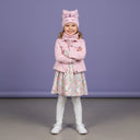 Czapka wiosenna dla dziewczynki. Bawełniana. Ubrania dla dziewczynki na wiosnę