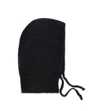 Balaclava damska w kolorze Czarny, zdjęcie produktowe na białym tle.