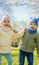 Wiosenne czapki dla dzieci. Wiosenna czapka dla dziewczynki. Wiosenna czapka dla chłopca.